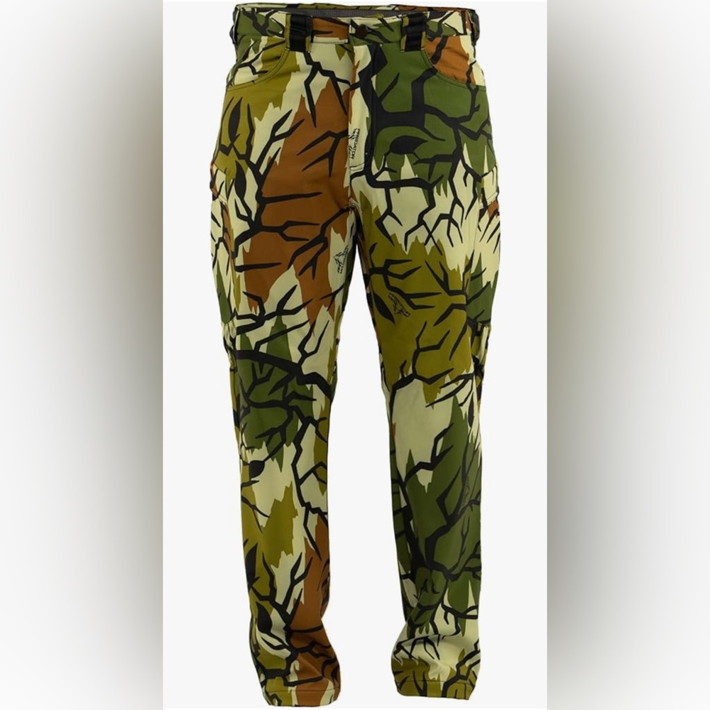 Predator Camo Alpine Early-Mid Season Bowhunting Lightweight Cargo Pants Men’s M